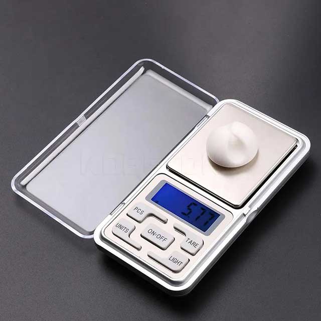 Mini Digital Pocket Scale with LCD Display - Precise Gram Weight Measurement for Jewelry, Food & Small Items