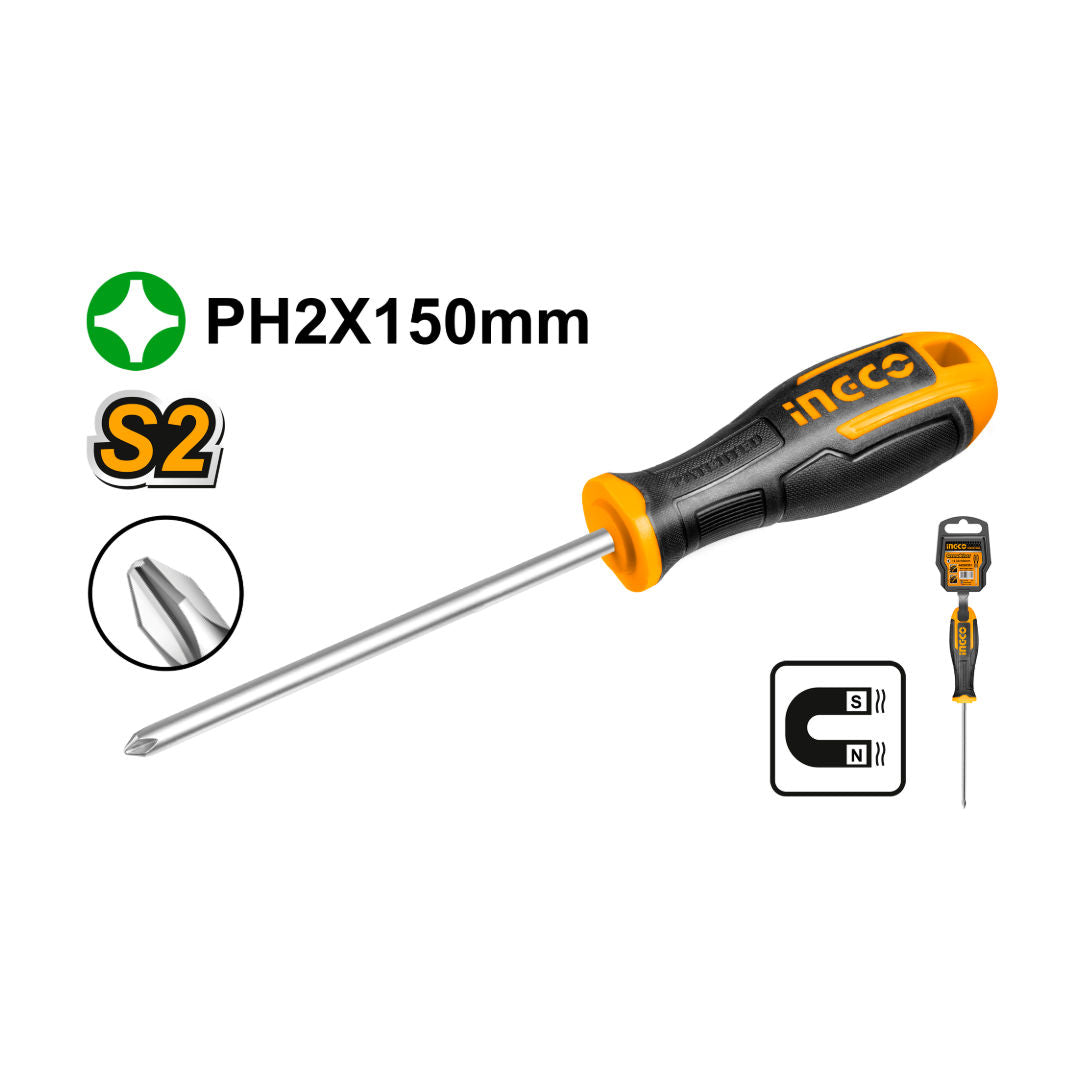 INGCO Phillips Screwdriver, 6mm