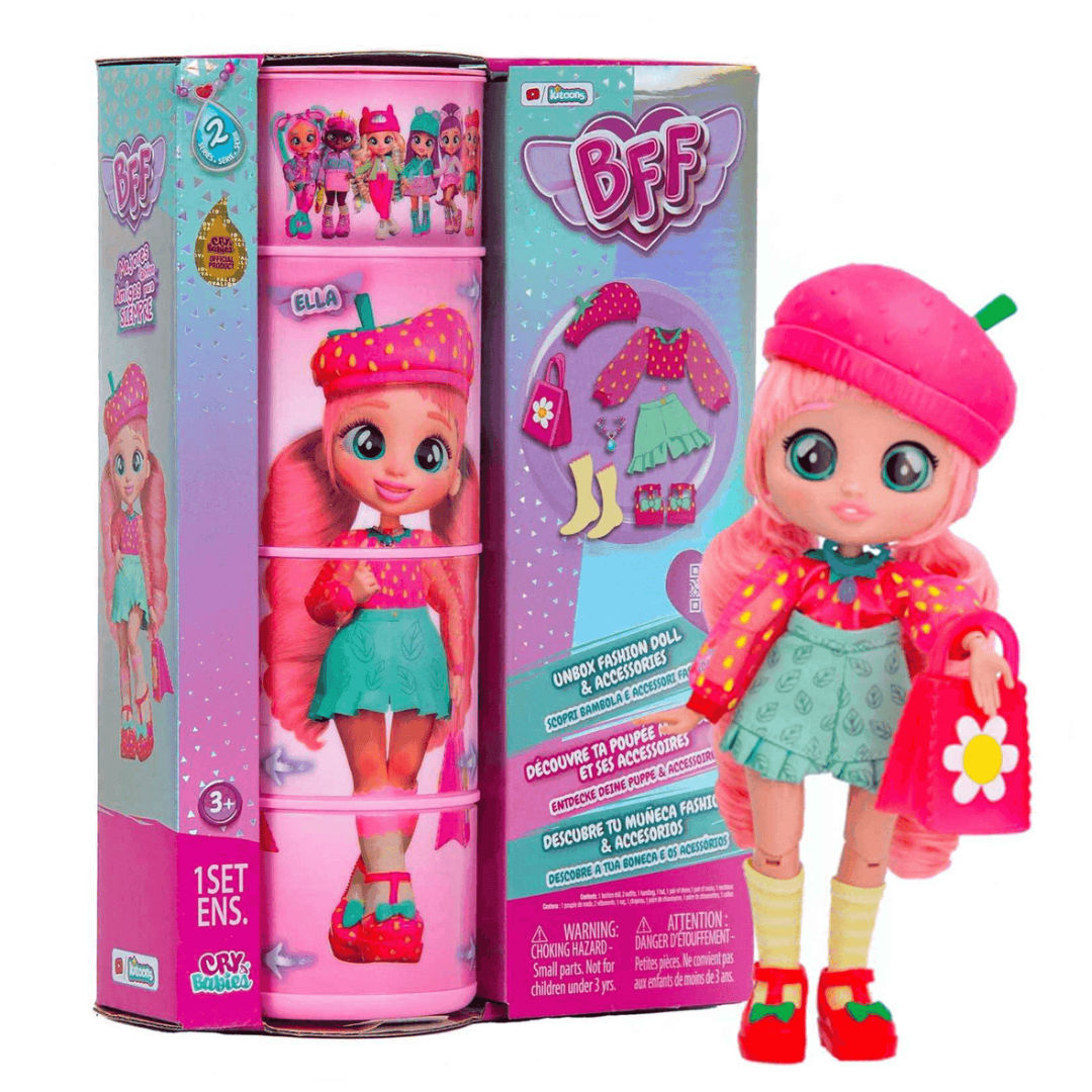 Cry Babies BFF Ella Fashion Doll with Surprises