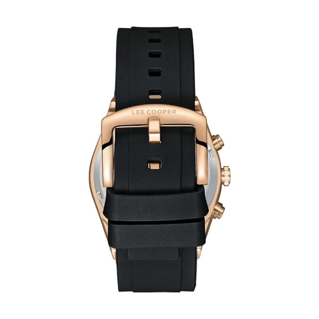 Lee Cooper Men's Multi Function Black Dial Watch, LC08088.451