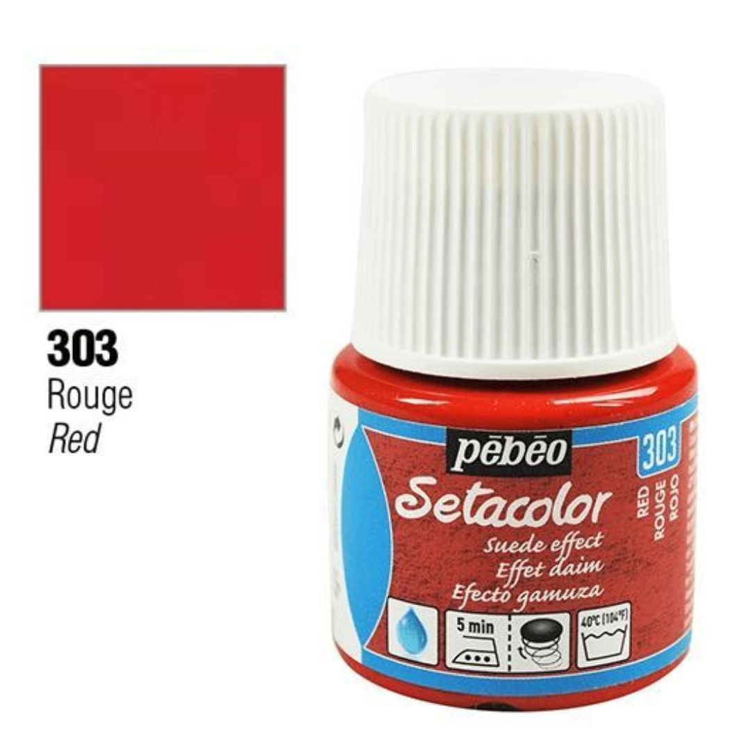 Pebeo Setacolor Opaque Suede Effect, 45 ml