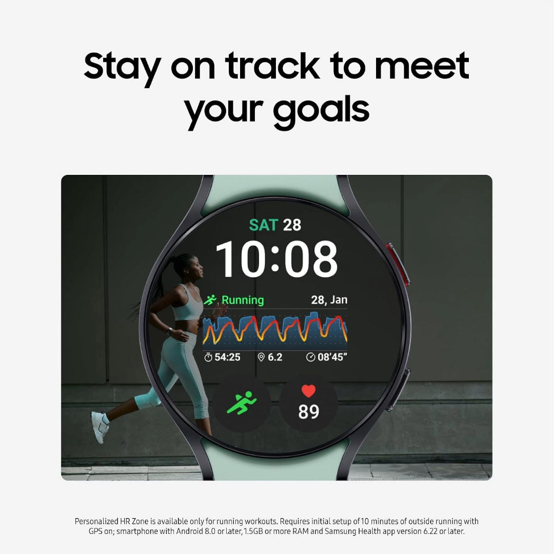 Samsung Galaxy Watch6 Bluetooth 44mm Smart Watch, 1.5" Super AMOLED Display