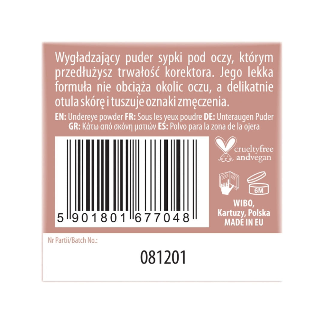 NAM Cotton Candy Undereye Powder, Feather-Light, Satin-Finish Setting Powder