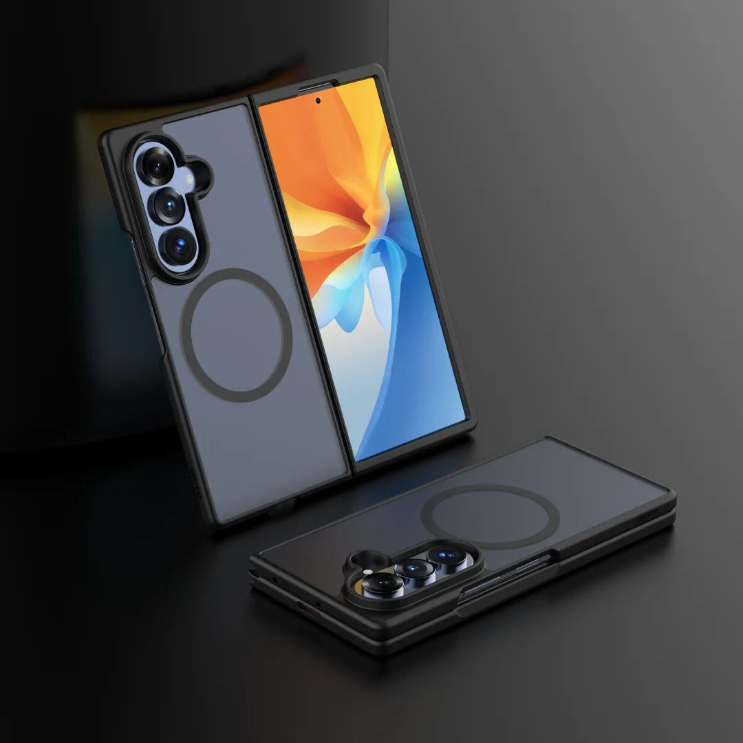 Blupebble Samsung Galaxy Fold 8 Ultra Hybrid Matte Case, Black