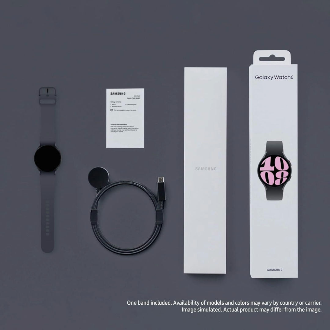 Samsung Galaxy Watch6 Bluetooth 44mm Smart Watch, 1.5" Super AMOLED Display