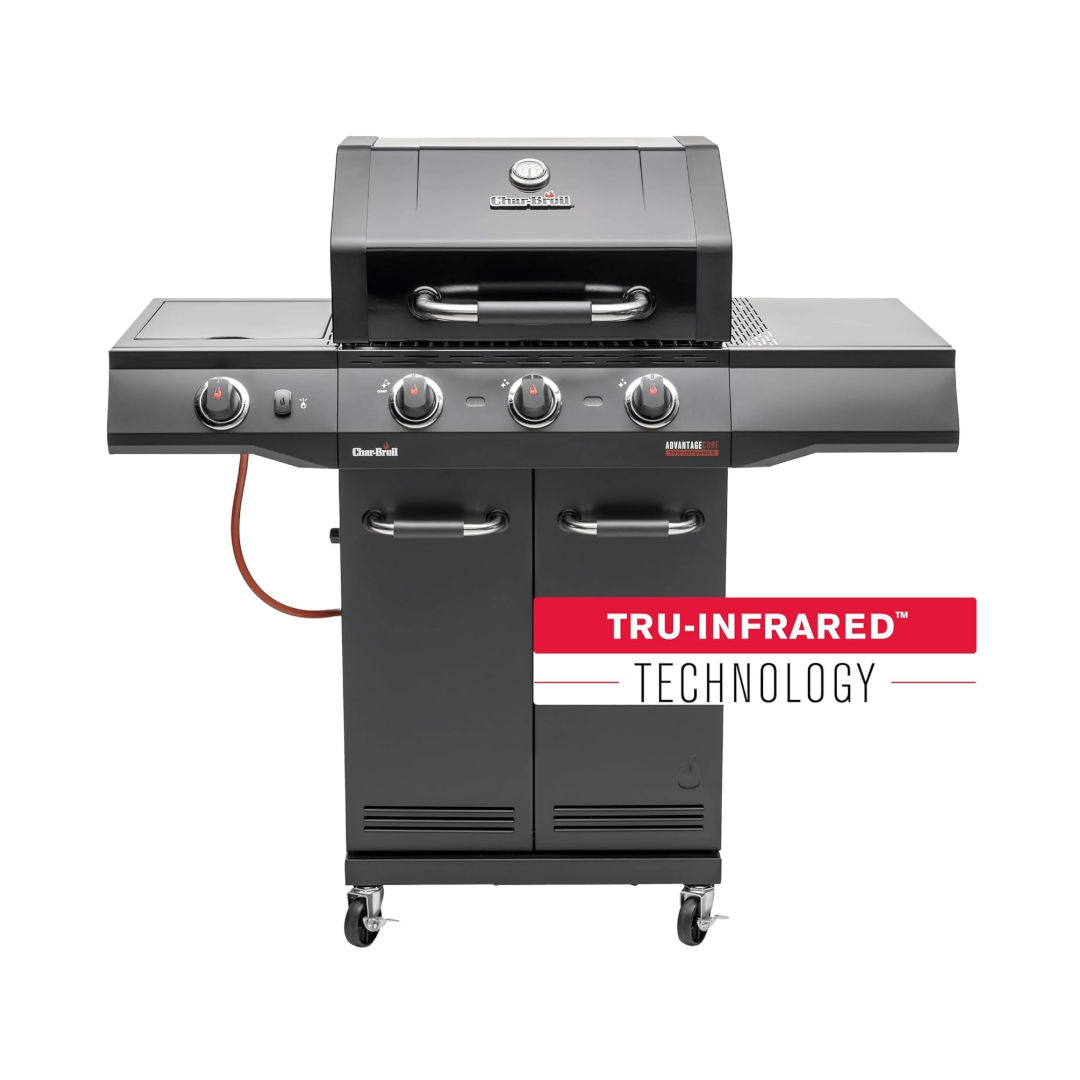 Char‑Broil Advantage CORE B 3 Gas Grill, 3‑Burner TRU‑Infrared™ + Side Burner, 30 mbar, 140970