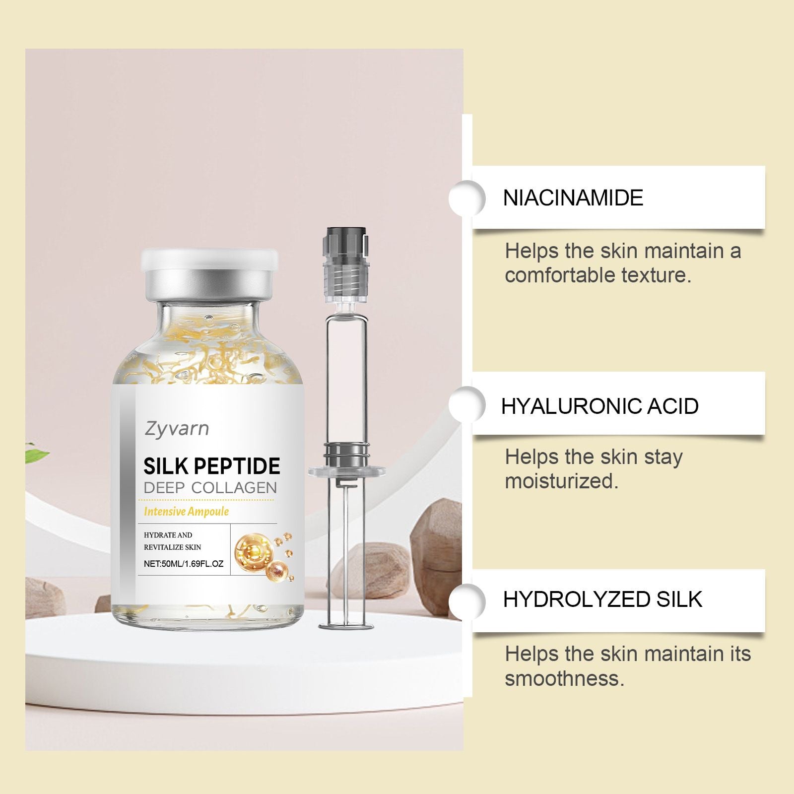50ml Hydrating Facial Serum with Moisture and Glow