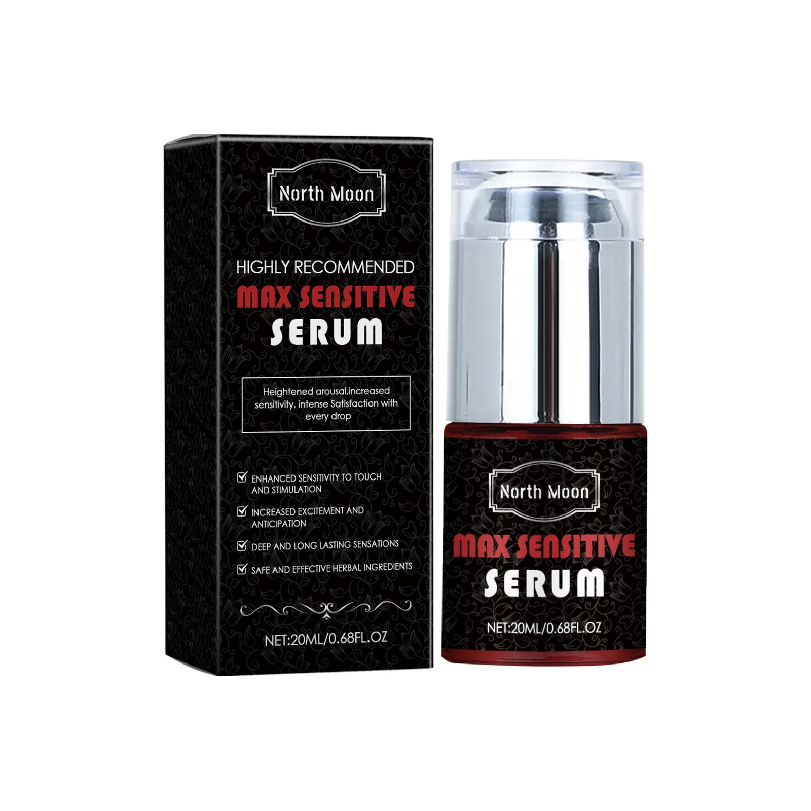 Body Care Serum, Enhance Skin Touch, Intimate Comfort, Moisturize, Boost Vitality ,20ml