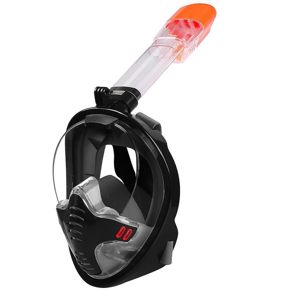 Anti-fog Silicone Full Dry Snorkeling Mask Diving Swimming Mask For Kids Adults