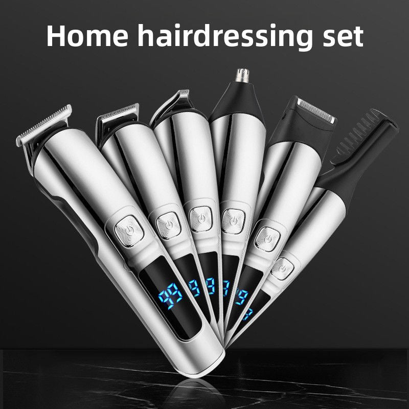 Waterproof Hair Clipper with LED Display