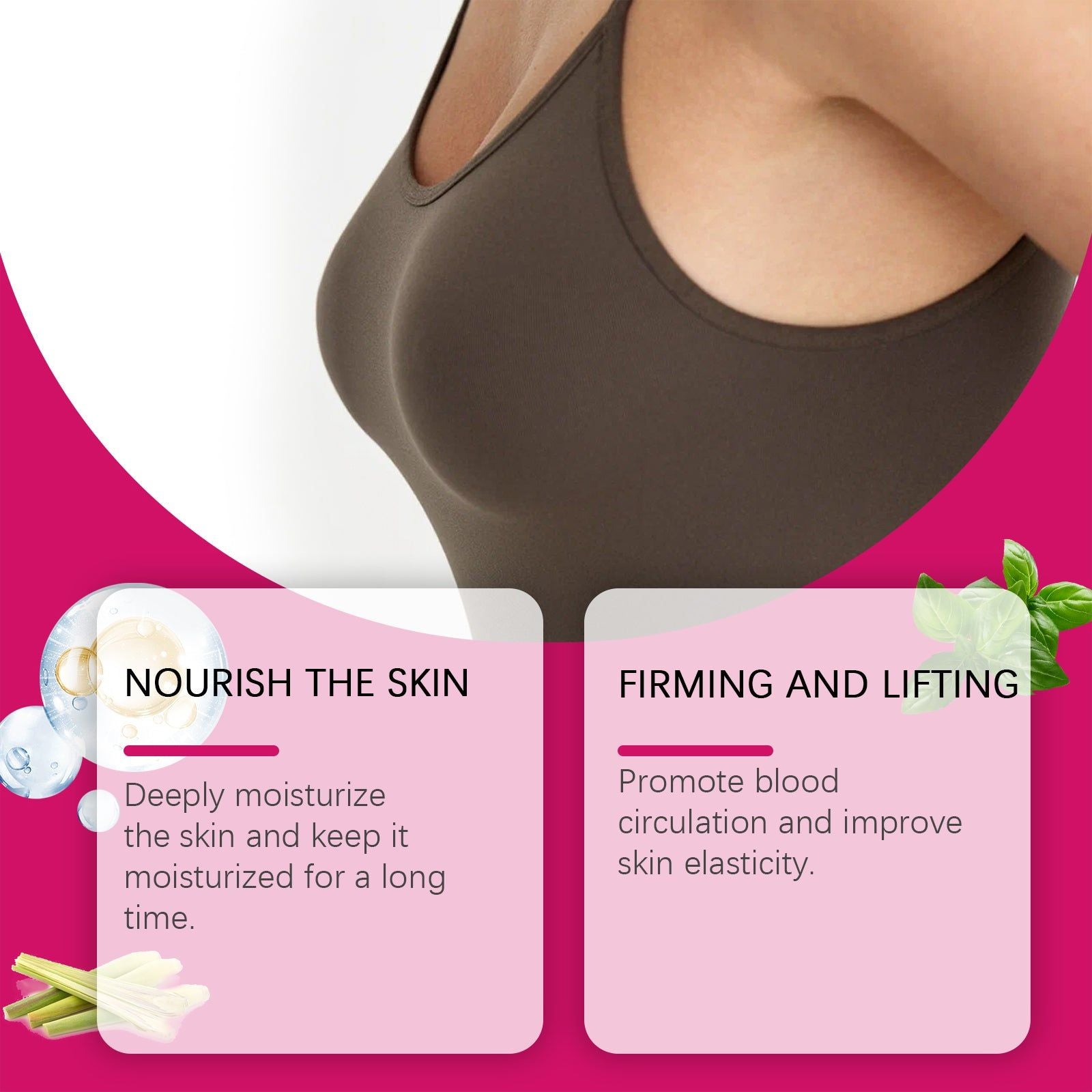 Breast Treatment Oil, Body Care, Firming, Moisturizing, Natural Nourishment ,100ml