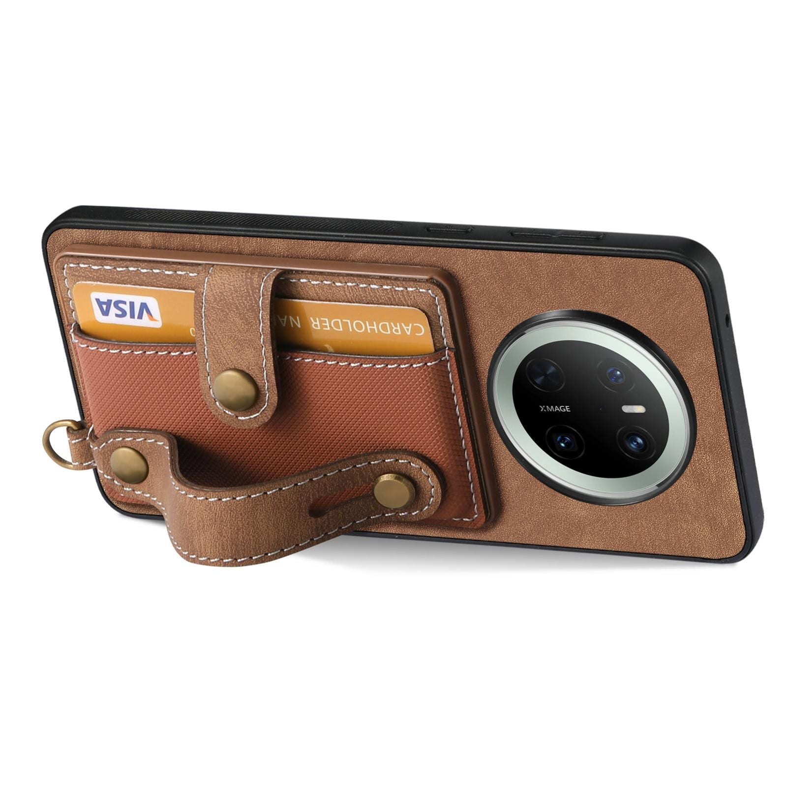 Retro Card Wallet Case For Huawei Mate 70