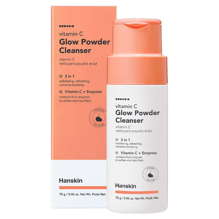 Hanskin Vitamin C Glow Powder Cleanser (70g)