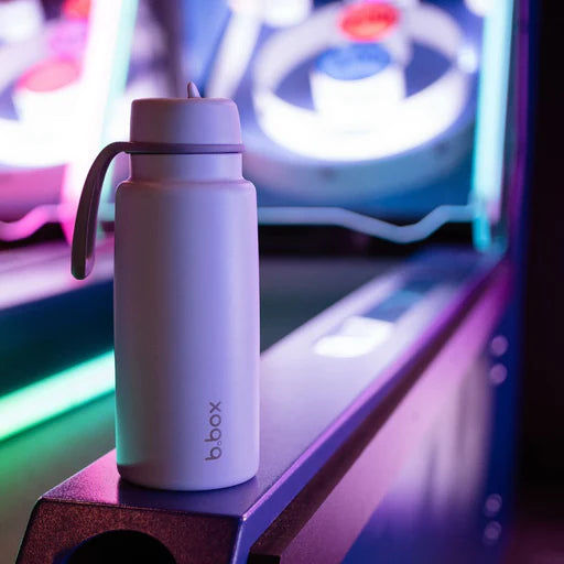 Insulated Flip Top Bottle 1L - Lilac Love