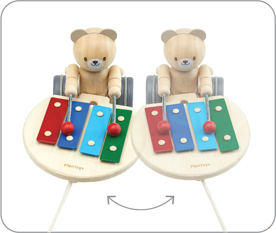 Pull-Along Musical Bear