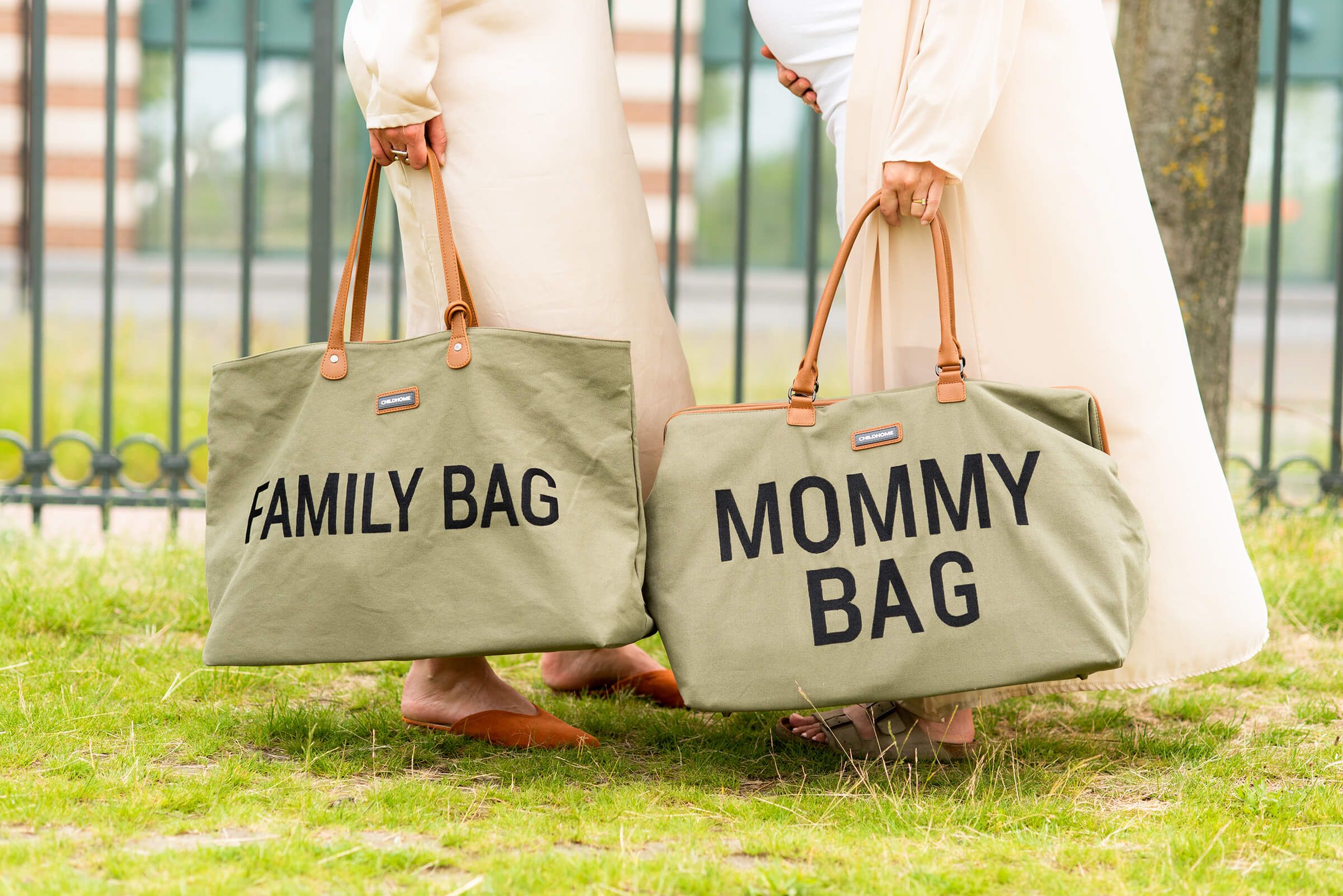 Childhome Family Bag Kaki Canvas