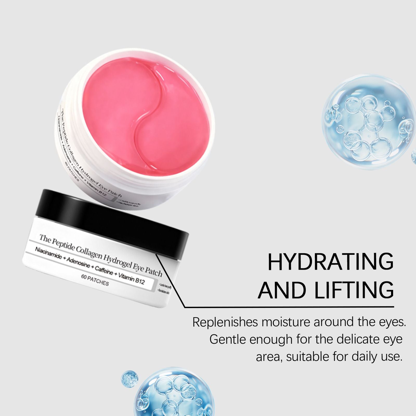 Hydrating Under Eye Patches for Dark Circles 60pcs