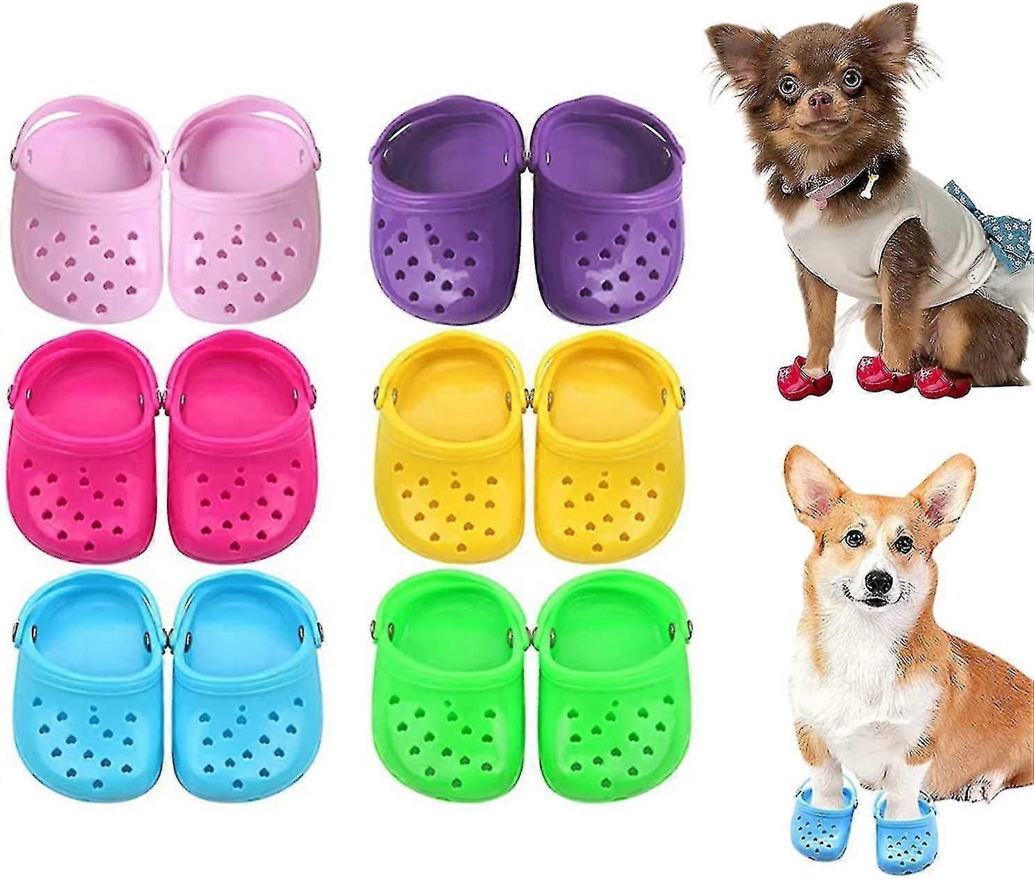 Pet Shoes Dog Summer Slippers Breathable Mesh Candy
