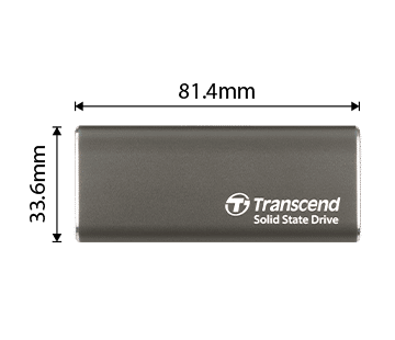 Transcend TS1TESD265C ,1TB,External SSD,ESD265C,USB 10Gbps,Type C