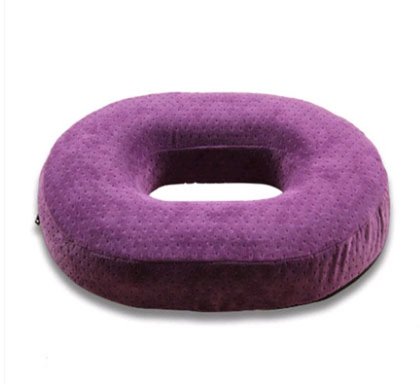Memory Foam Ring Cushion Hemorrhoid Hollow Cushion Tailbone Donut Cushion Coccyx Pain Relief