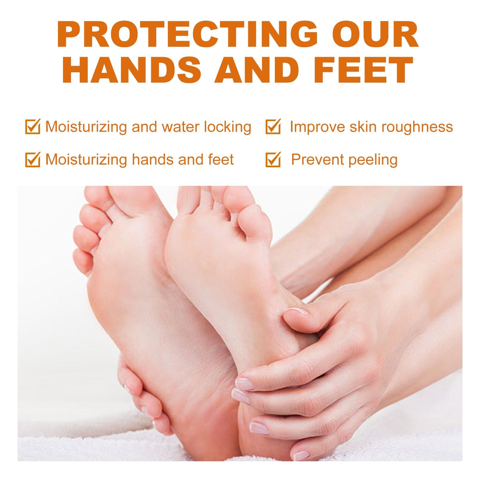 Nourishing Hand and Foot Cream, Moisturize Dry Skin, Anti-Cracking, Hydrating, Repair ,40g