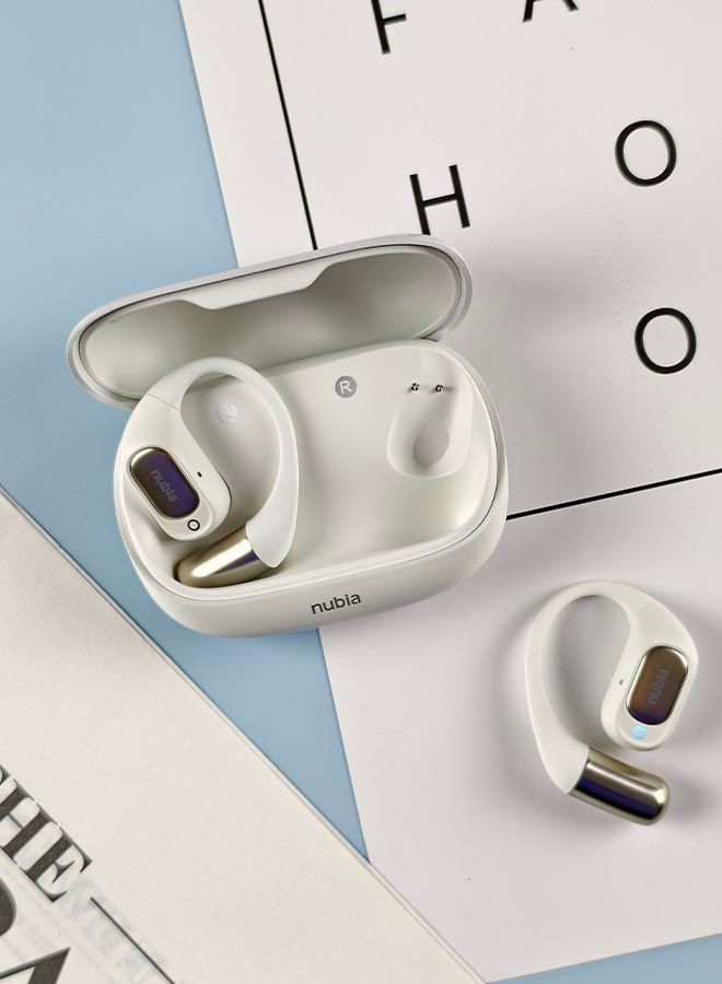 ZTE Nubia LiveFlip White True Wireless Bluetooth Earphones - Global Version