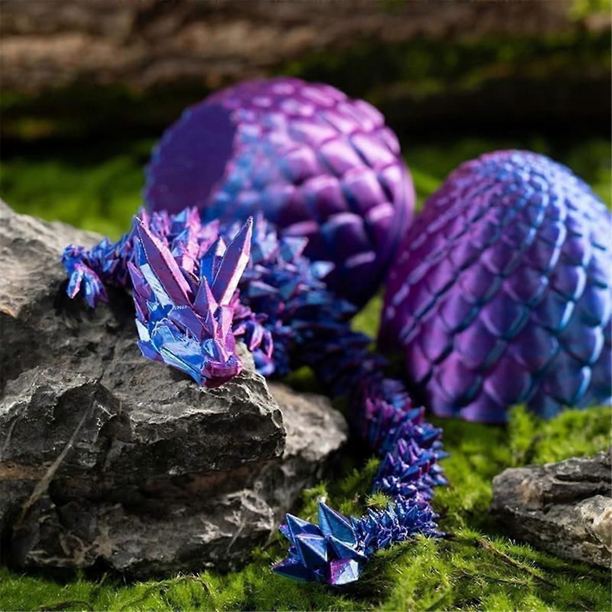 Easter Egg,12In Dragon Toy, Dragon Eggs with Dragon Inside,Green