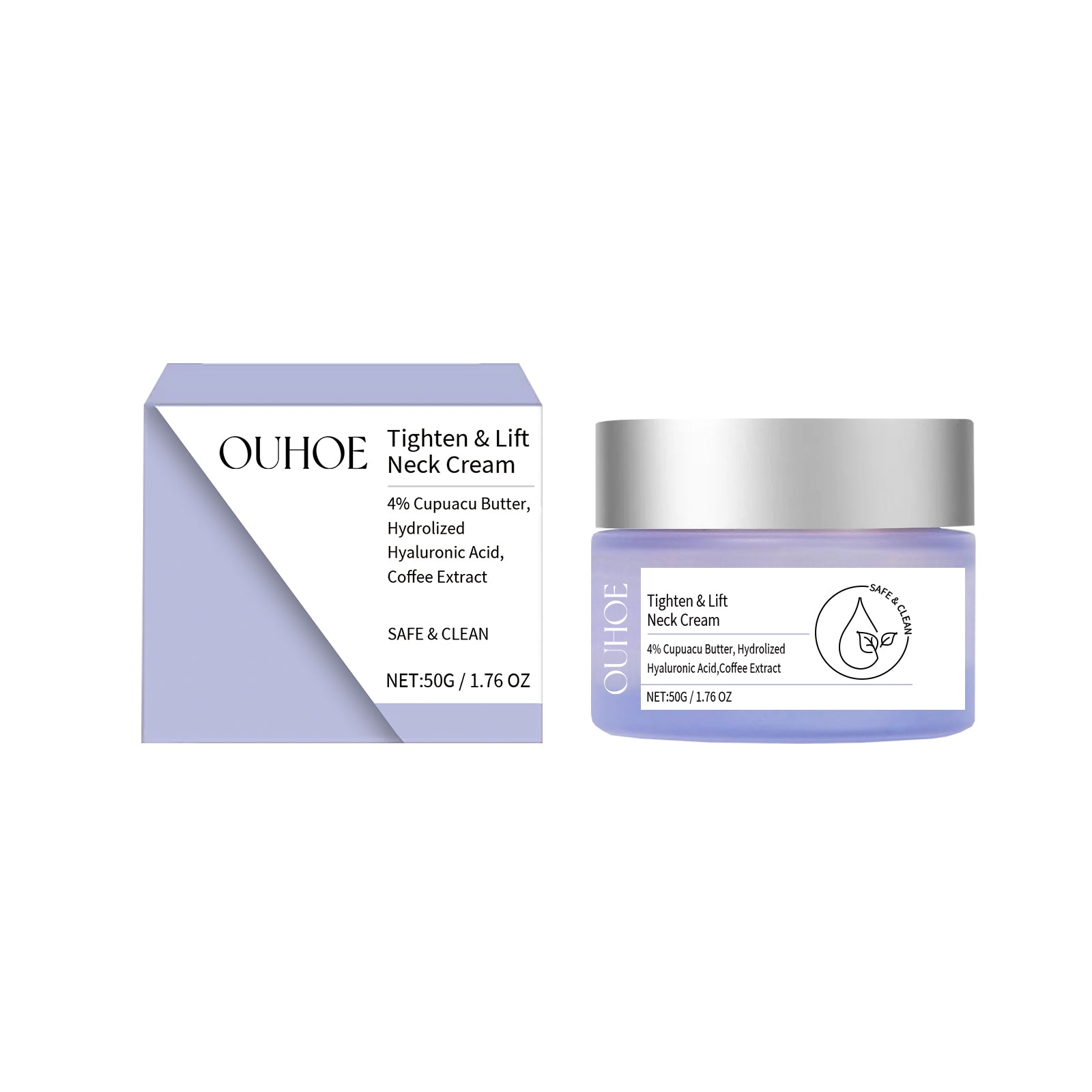 Hydrating Neck Cream for Anti-Aging, Wrinkle & Sagging Repair, Deep Moisturizer ,50g