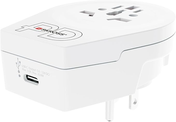 Skross 1500292 World To Us Usb C20Pd