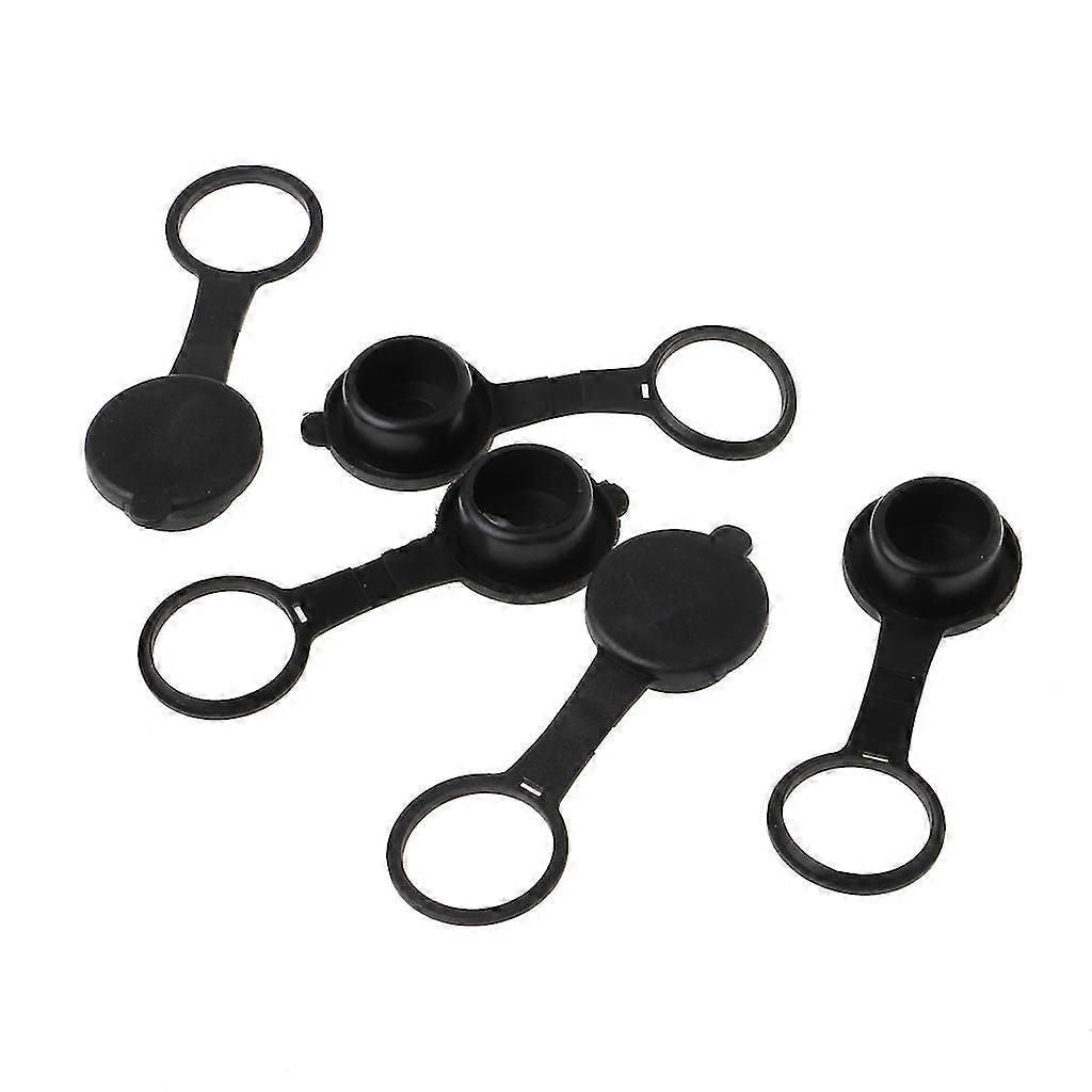 5pcs Car Truck Cigarette Lighter Socket Dustproof Cap Cover Plastic For Shell