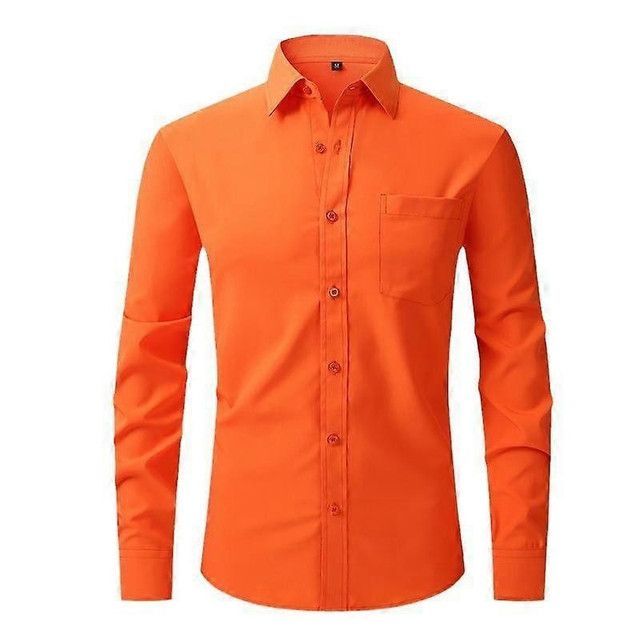 Men's Long Sleeve Casual Anti-Wrinkle Shirt