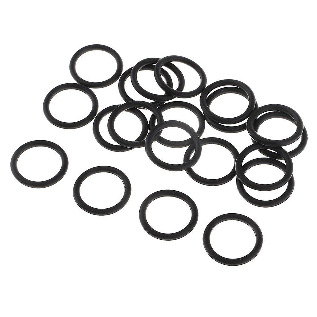 20pcs 20mm x 2.4mm Rubber O-Rings Gasket Seals