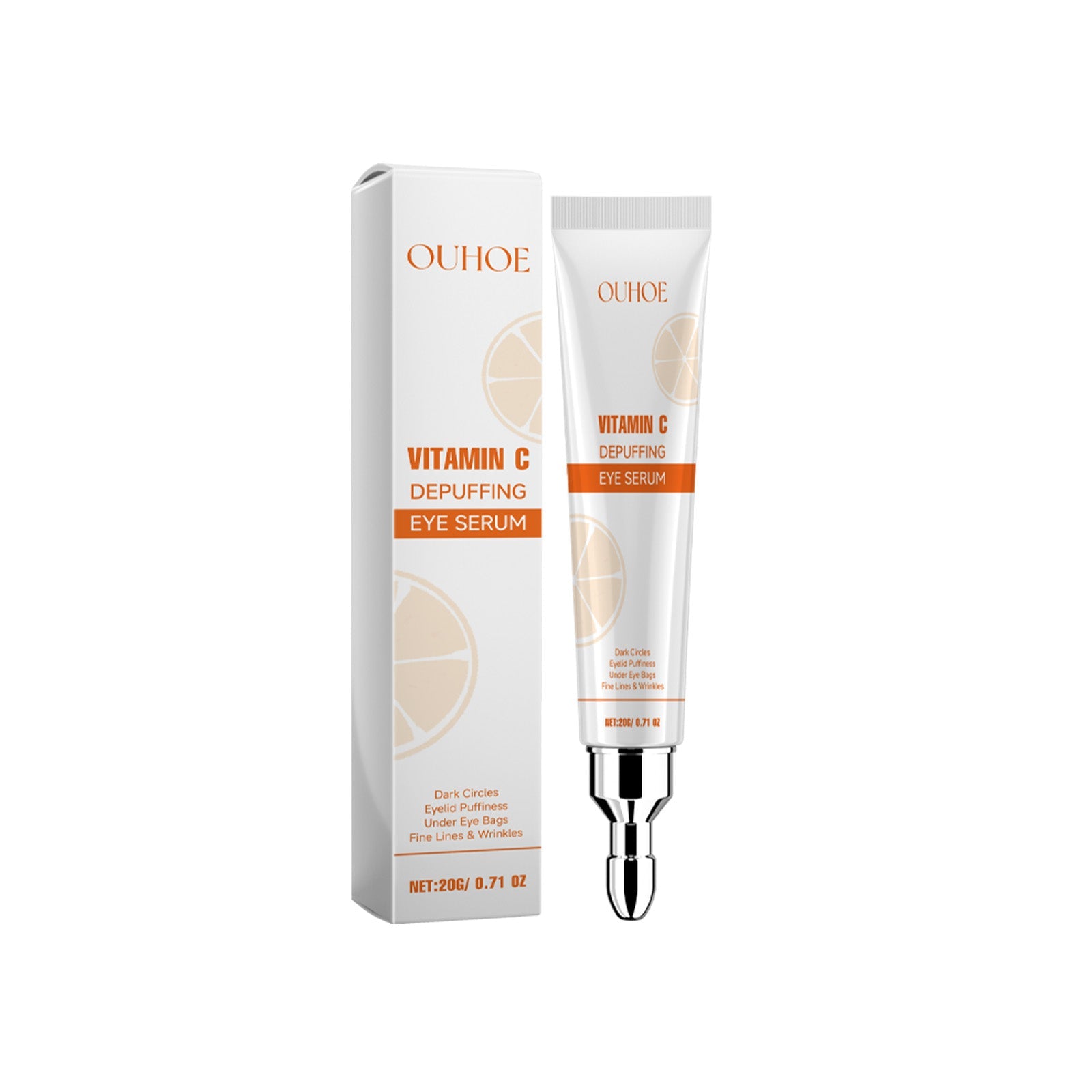 Revitalize Your Eyes with Vitamin C Depuffing Serum, Brighten & Firm, Eye Care ,20g