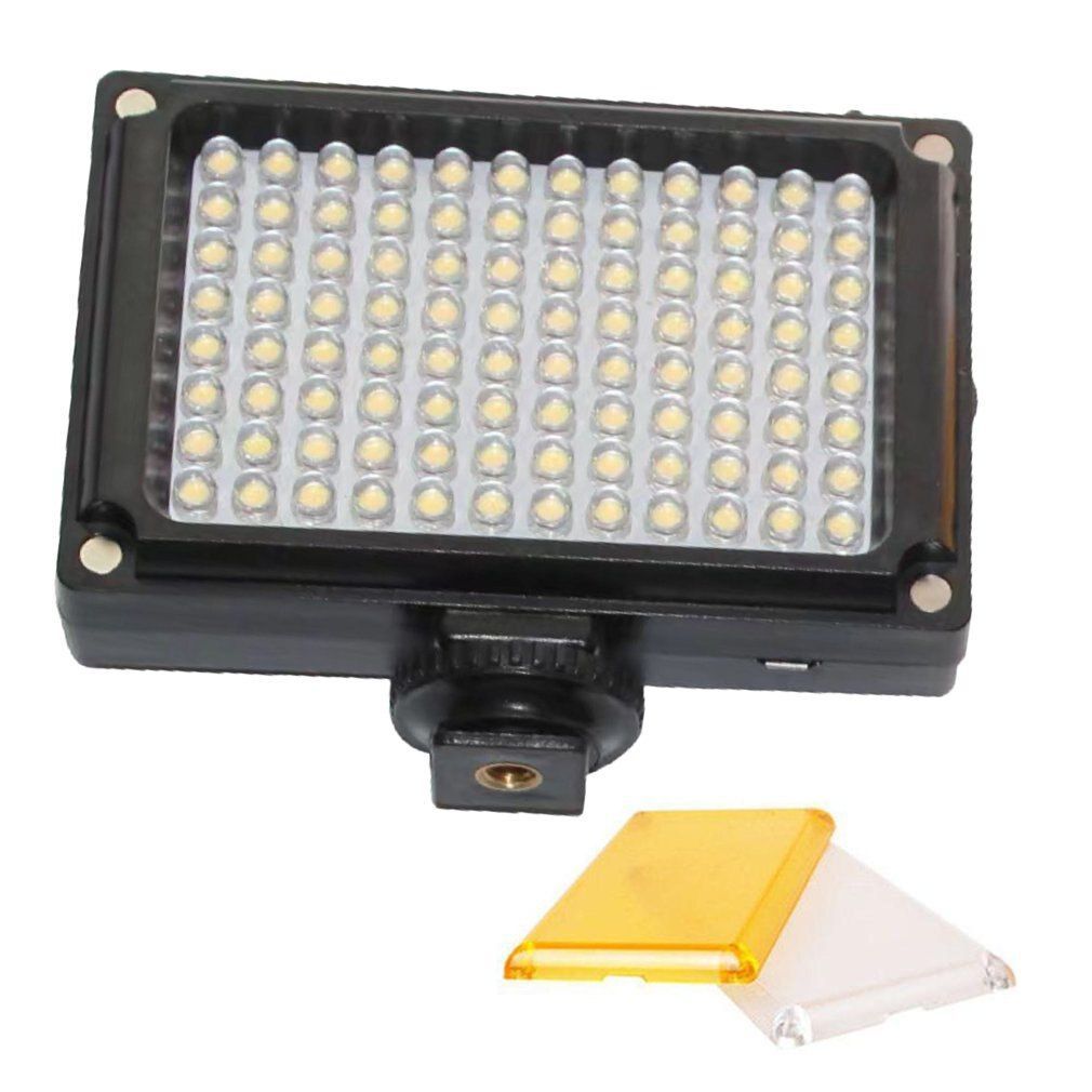 96 LED Camera Video Light Spotlight Selfie Portable Focus Fill Light with Hotsho