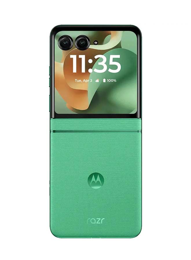 موتورولا رازر 60 5G 256 جيجابايت 8 جيجابايت رام بانتون سبرينغ باد (أخضر)