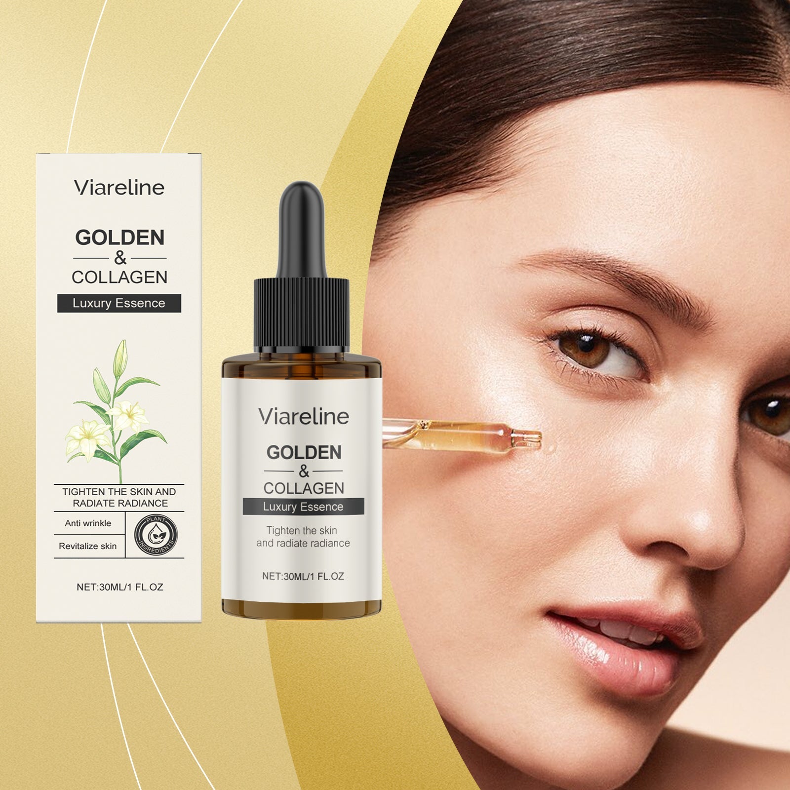 Collagen Essence for Facial Care, Anti-Aging, Hydrating, Youthful Skin ,30ml