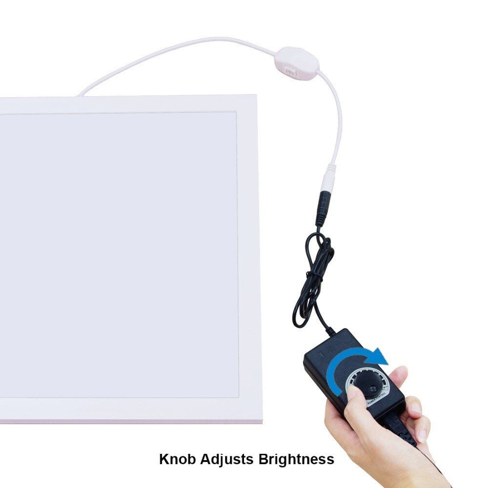 38cm LED Shadowless Lower Lamp Panel Shadow-Free Light Studio Lighting Shoot Ten