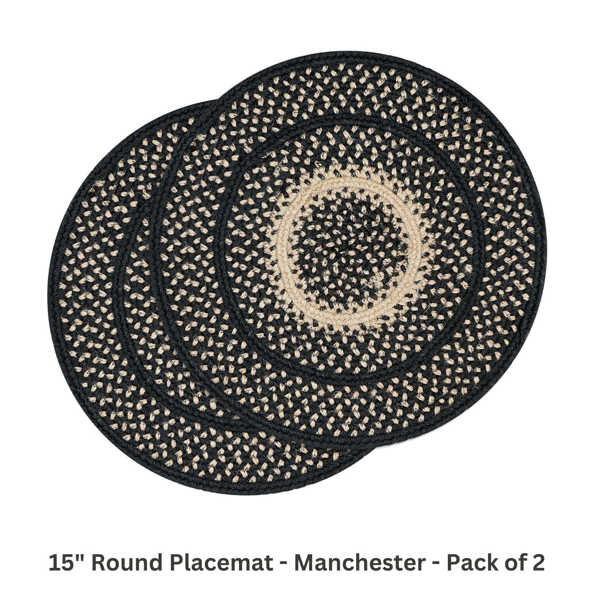 2pcs Jute Manchester Trivets for Hot Pot Holders