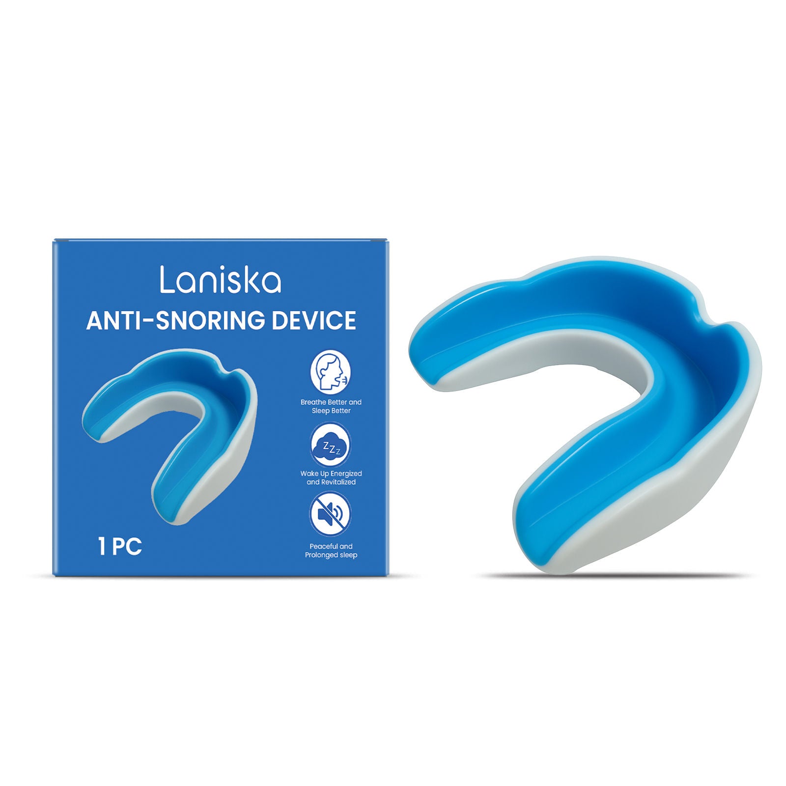 Anti-Snoring Series, Comfortable Sleep Aid, Gentle Mouthpiece, Sleep Better Tonight ,1pcs