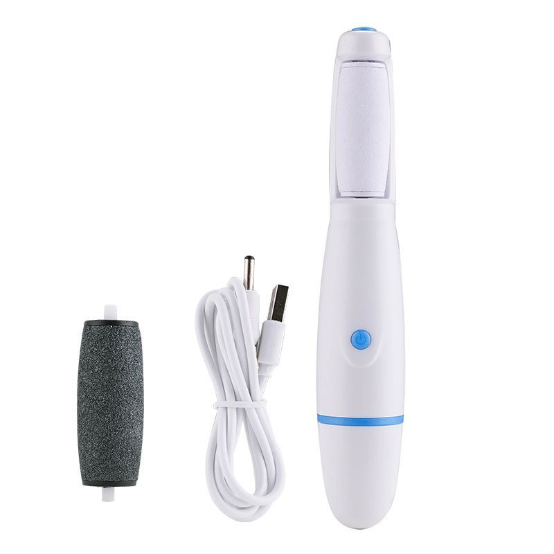 USB Rechargeable Electric Foot Callus Remover with Roller Head
