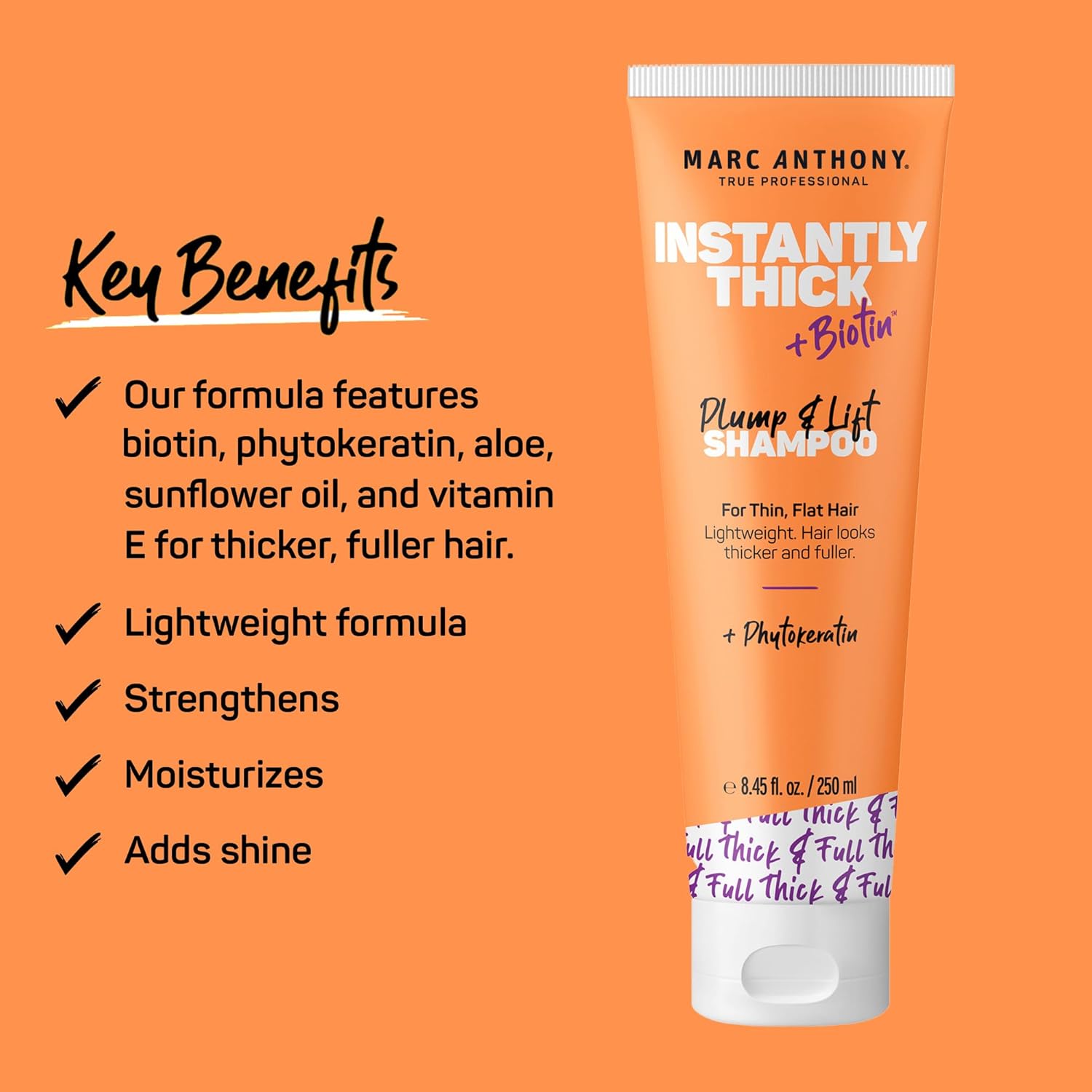 شامبو مارك أنتوني إنستانتي ثيك + بيوتين 250 مل