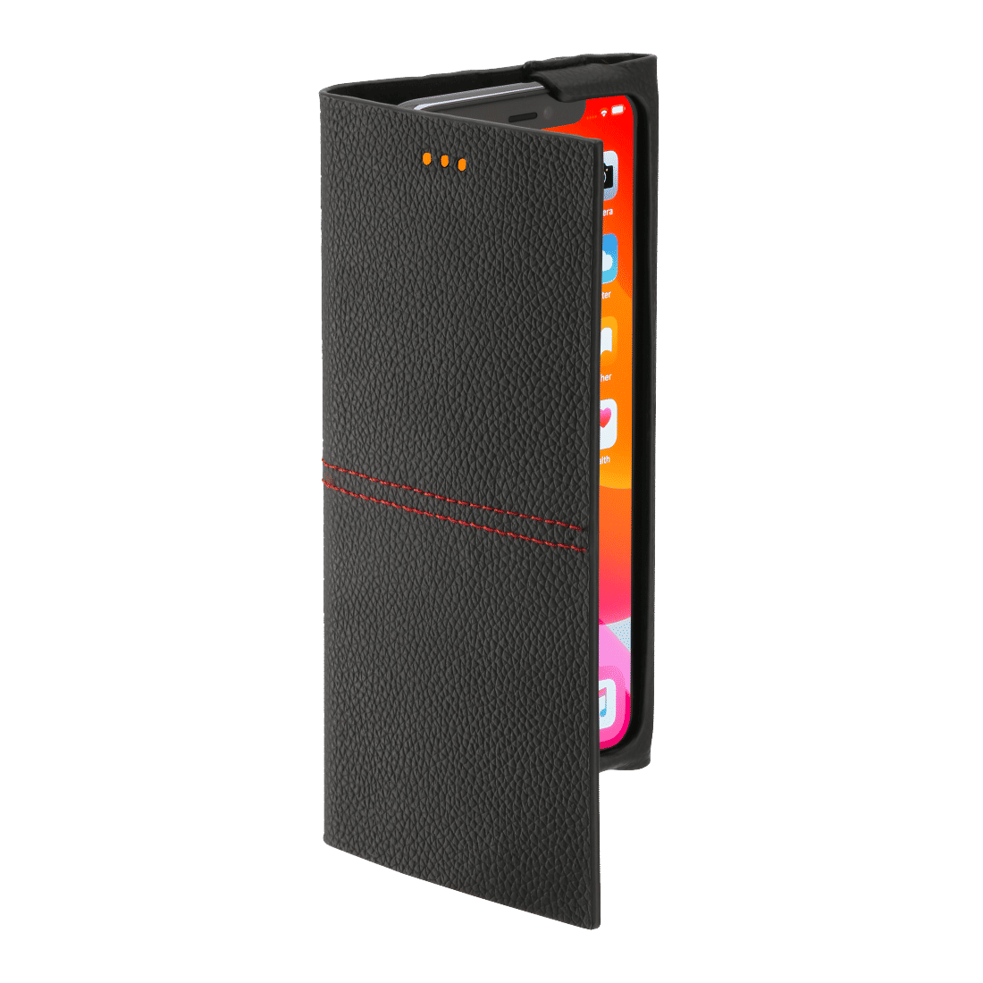 HAMA 187410 Booklet "Red Sensation No. 6" for Apple iPhone 11 Pro, black/red