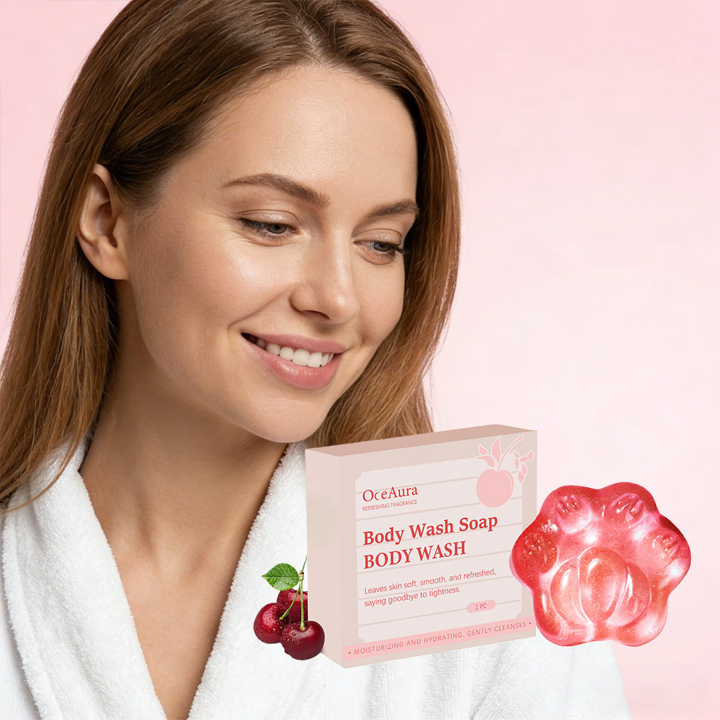 Cherry Body Wash, Hydrating Moisturizer, Rejuvenating Daily Cleanser ,100g