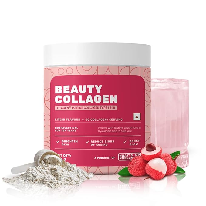 What’s Up Beauty Collagen Litchi Flavour 200g