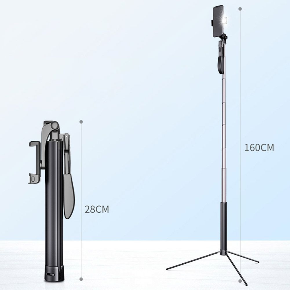Selfie Stick Foldable Photography Stand Anti Shake Portable Bluetooth Stabilizer