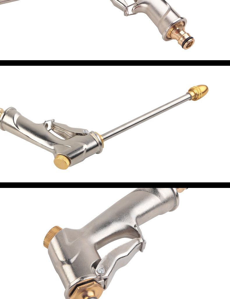 Long Nozzle Water Spray Gun Hight Pressure Water Spray Sprinkler Cleaning Tool