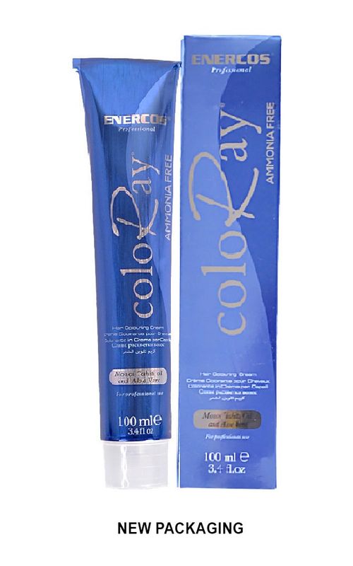 Enercos Professional Coloray Ammonia Free Hair Color, 100ml