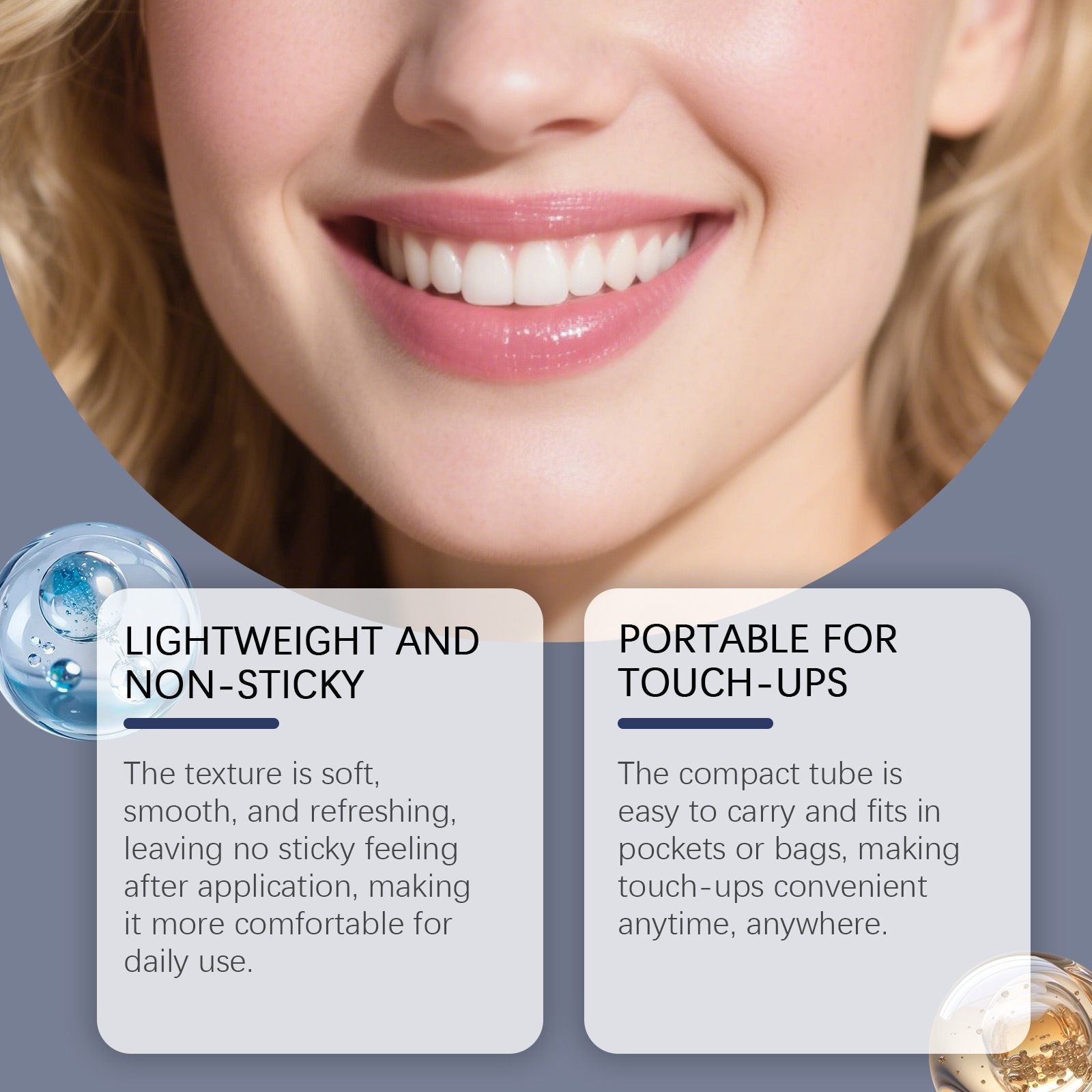 15g Lip Gloss Balm with Hydrating and Non Sticky Shine