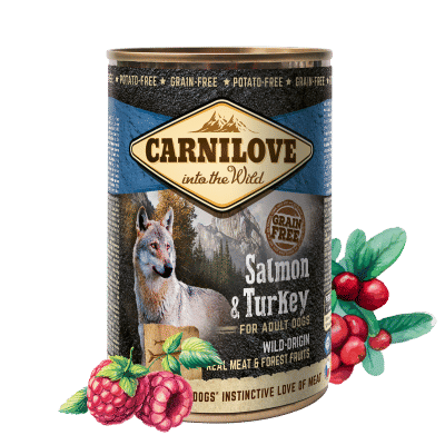 Carnilove Can Dog Wild Meat Salmon & Turkey 400 g