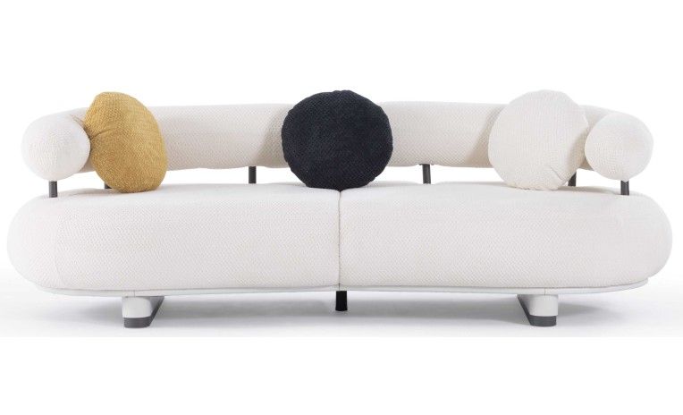 Belgrad Grey Living Room Set